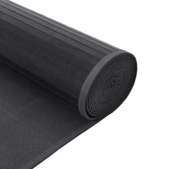 vidaXL Rug Rectangular Grey60x1000 cm Bamboo 5