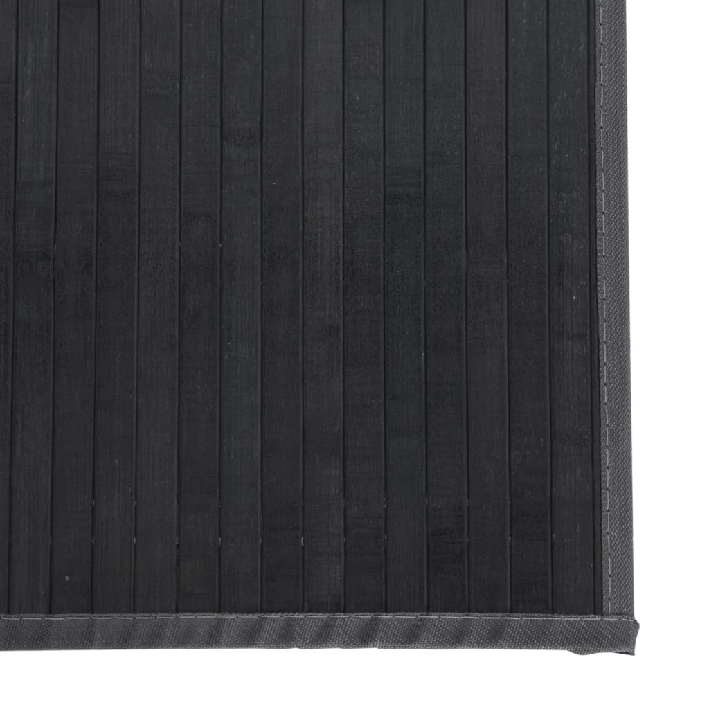 vidaXL Rug Rectangular Grey60x1000 cm Bamboo 6