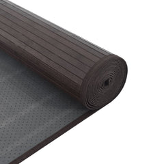 vidaXL Rug Rectangular Dark Brown60x1000 cm Bamboo 5