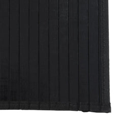 vidaXL Rug Rectangular Black70x300 cm Bamboo 6