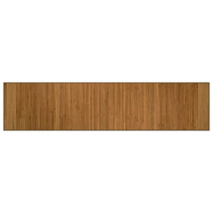 vidaXL Rug Rectangular Brown70x300 cm Bamboo 2