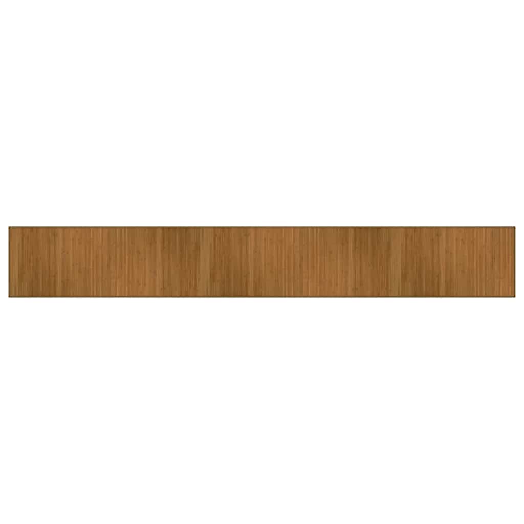 vidaXL Rug Rectangular Brown70x500 cm Bamboo 2