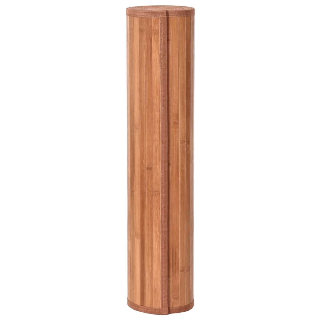 vidaXL Rug Rectangular Brown70x500 cm Bamboo 3