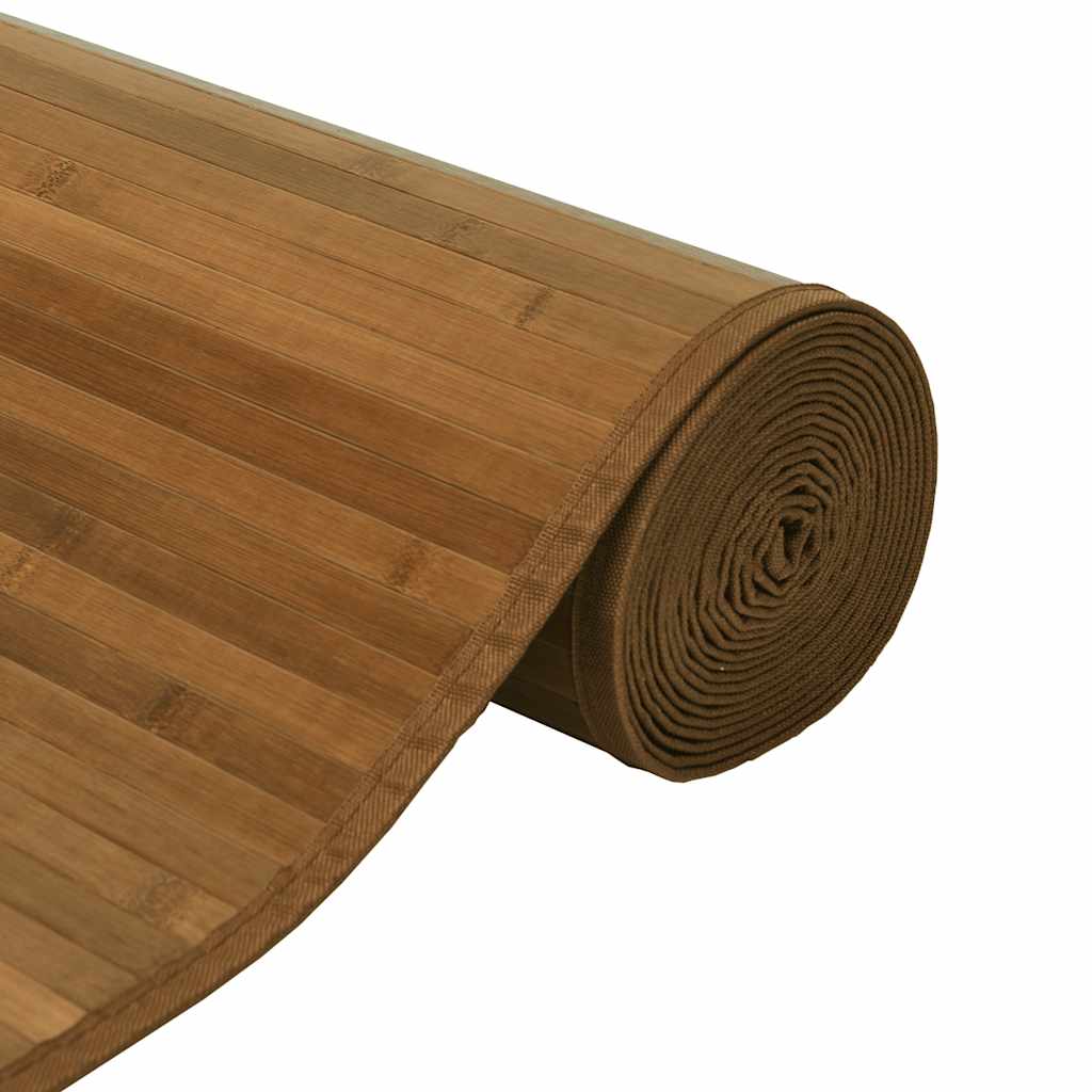 vidaXL Rug Rectangular Brown70x500 cm Bamboo 4