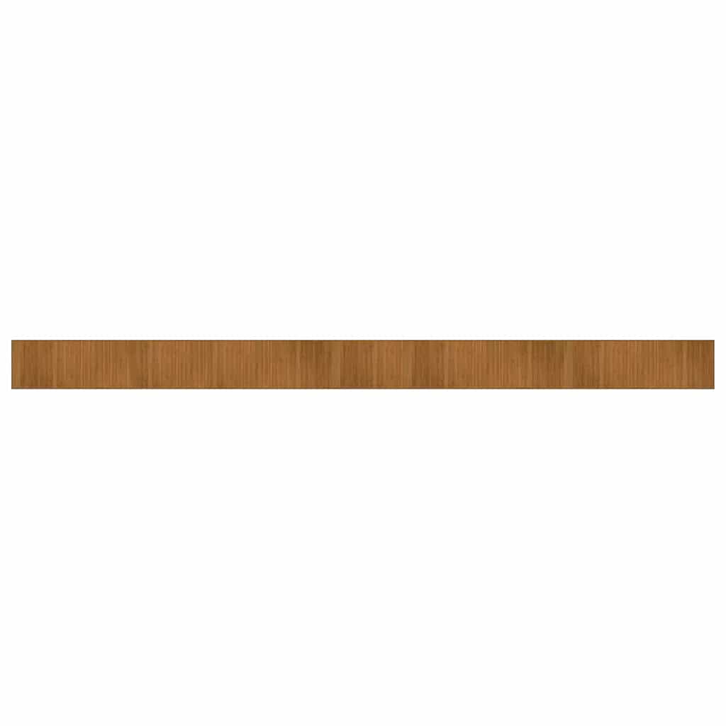 vidaXL Rug Rectangular Brown70x1000 cm Bamboo 2