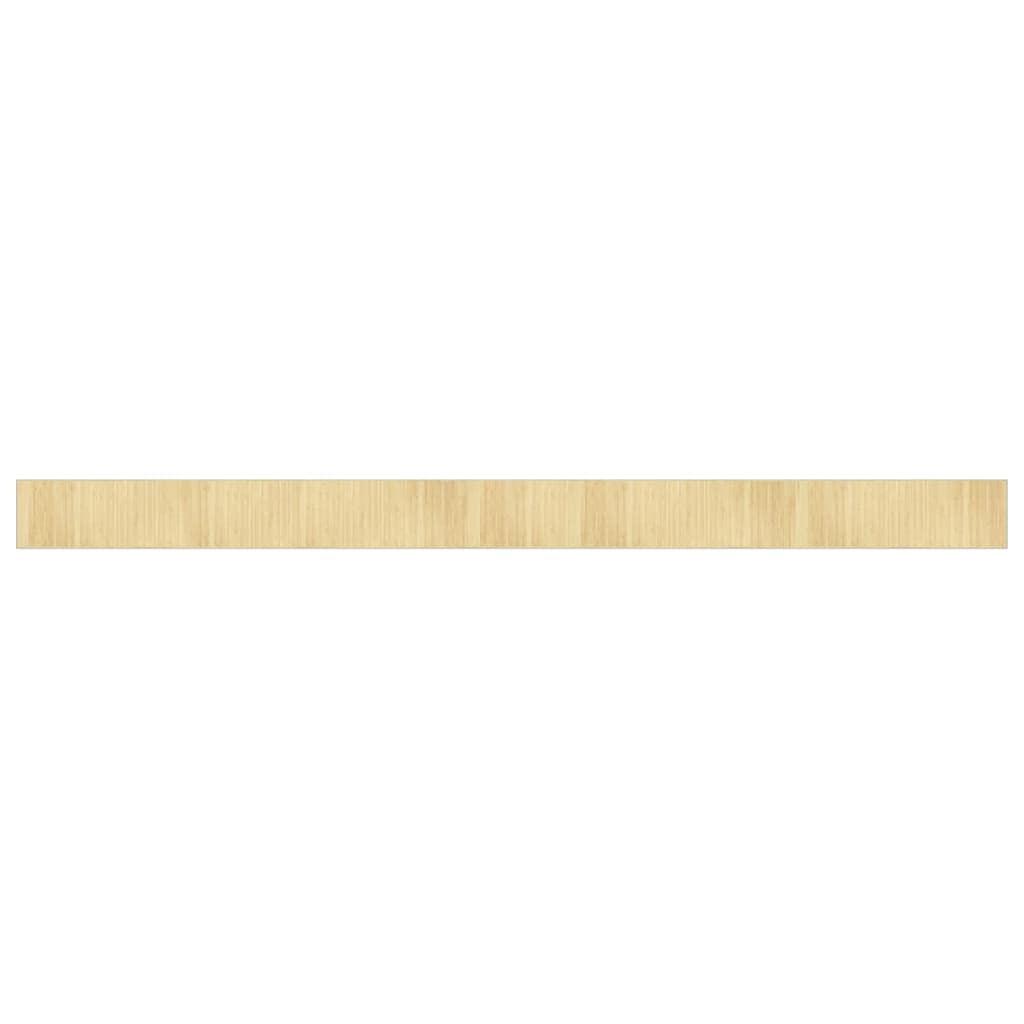 vidaXL Rug Rectangular Light Natural70x1000 cm Bamboo 2