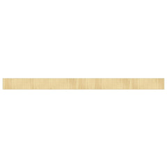 vidaXL Rug Rectangular Light Natural70x1000 cm Bamboo 2
