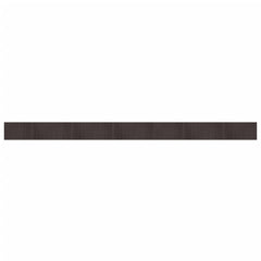 vidaXL Rug Rectangular Dark Brown70x1000 cm Bamboo 2