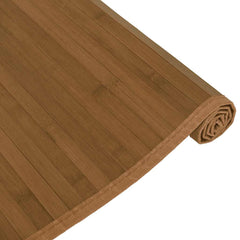 vidaXL Rug Rectangular Brown80x300 cm Bamboo 4