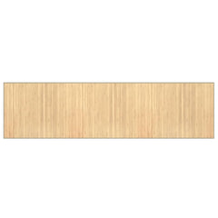 vidaXL Rug Rectangular Light Natural80x300 cm Bamboo 2