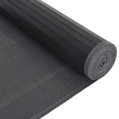 vidaXL Rug Rectangular Grey80x300 cm Bamboo 5