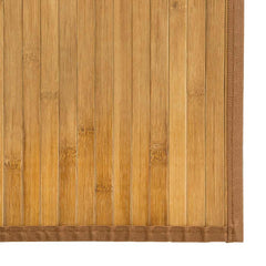 Rug Rectangular Bamboo Width 80 cm Natural 400 cm