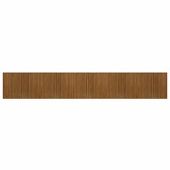 vidaXL Rug Rectangular Brown80x1000 cm Bamboo 2