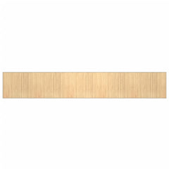 vidaXL Rug Rectangular Light Natural80x1000 cm Bamboo 2