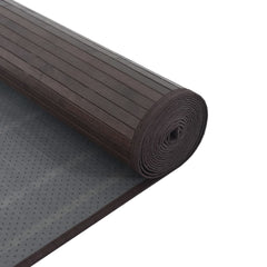 vidaXL Rug Rectangular Dark Brown100x200 cm Bamboo 5