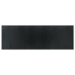 vidaXL Rug Rectangular Grey100x300 cm Bamboo 2