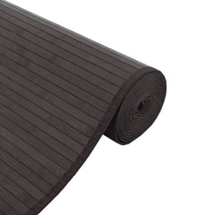 vidaXL Rug Rectangular Dark Brown100x300 cm Bamboo 4