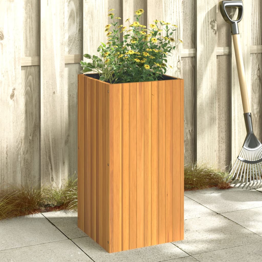 vidaXL Garden Planter Solid Wood Acacia