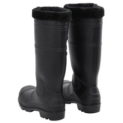 Rain Boots with Removable Socks Black Size 41 PVC, image 4