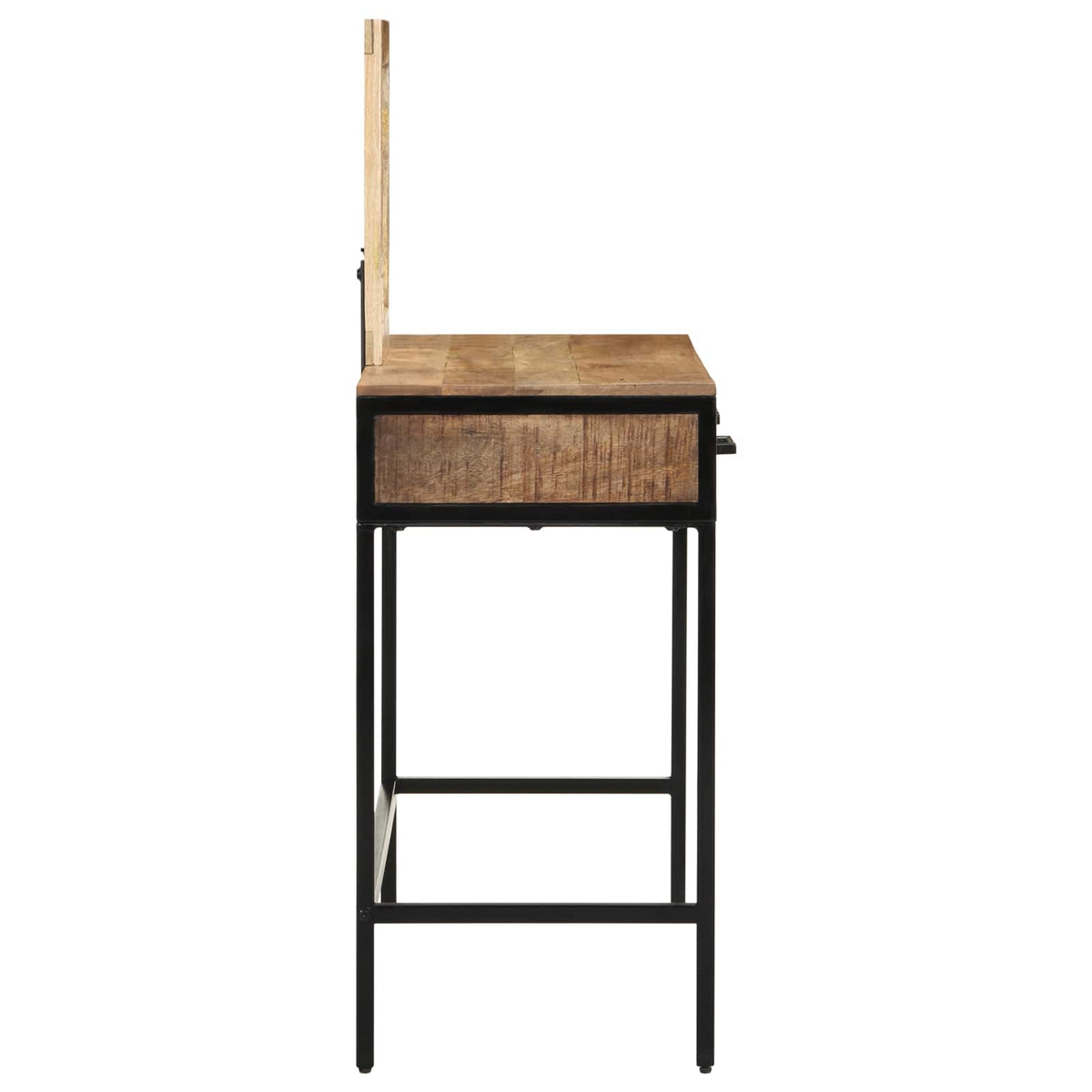 vidaXL Dressing Table Brown 100 x 40 x 120 cm Solid Mango wood 6