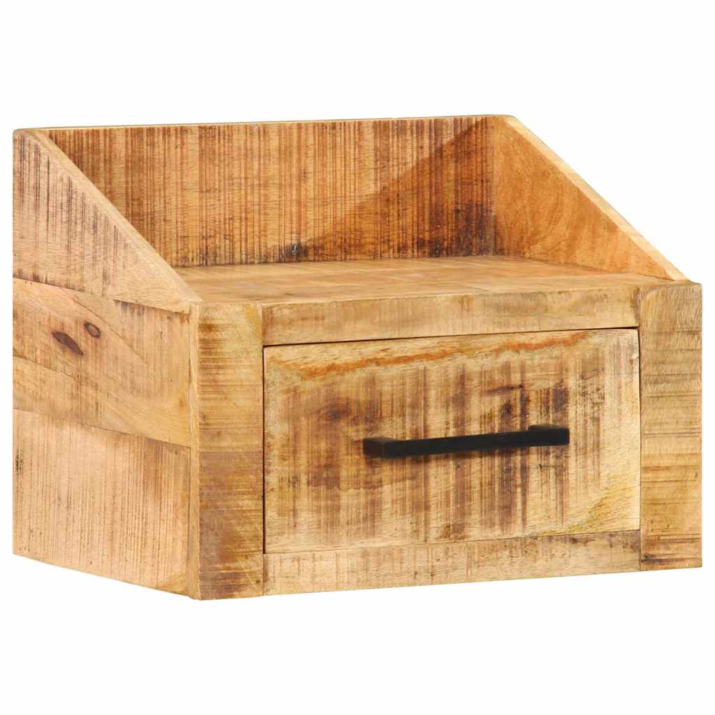 vidaXL Bedside Cabinet Brown 40 x 30 x 30 cm Solid Mango Wood 4