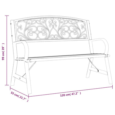 Garden Bench 120 cm Wood