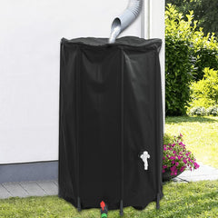 vidaXL Water Tank with Tap Foldable 500 L PVC 1