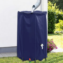 vidaXL Water Tank with Tap Foldable 500 L PVC 1