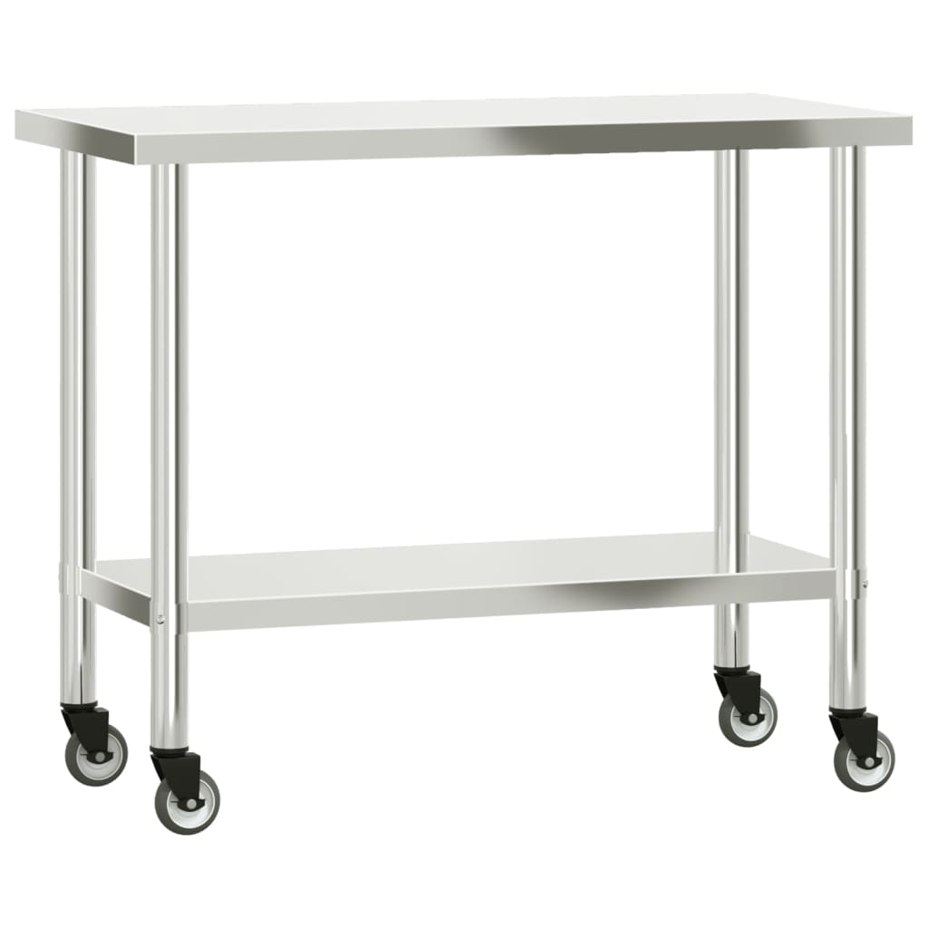 Kitchen Work Table Stainless Steel
