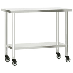 Kitchen Work Table Stainless Steel