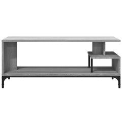 vidaXL TV Cabinet Grey Sonoma 102x40x41 cm 4