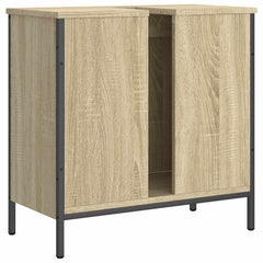 vidaXL Bathroom Sink Cabinet Sonoma Oak 60x30x60 cm Engineered Wood 6