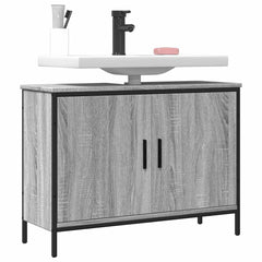 vidaXL Bathroom Sink Cabinet Engineered Wood