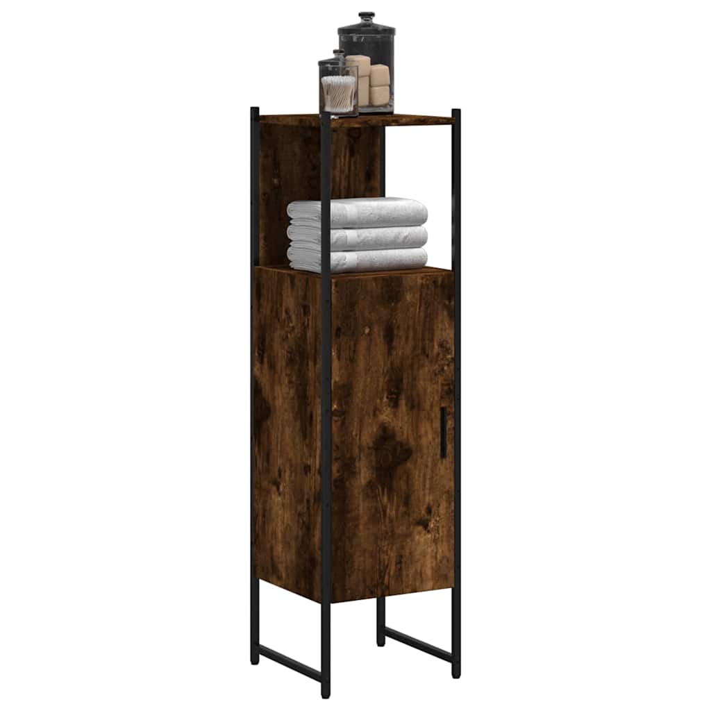 vidaXL Bathroom Cabinet 33x33x120.5 cm Engineered Wood