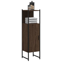 vidaXL Bathroom Cabinet 33x33x120.5 cm Engineered Wood