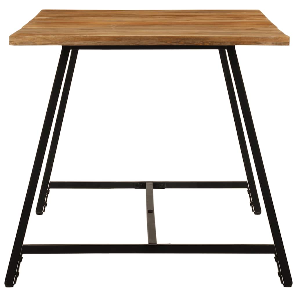 vidaXL Dining Table 160x80x75 cm Solid Wood Mango 3