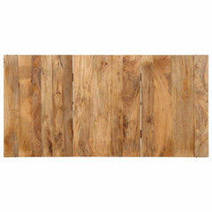 vidaXL Dining Table 160x80x75 cm Solid Wood Mango 4