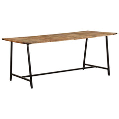 vidaXL Dining Table 180x90x75 cm Solid Wood Mango 1