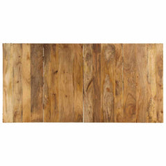 vidaXL Dining Table 180x90x75 cm Solid Wood Mango 4