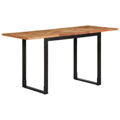 Dining Table Solid Wood Acacia