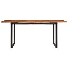 vidaXL Dining Table 180x90x75 cm Solid Wood Acacia 2
