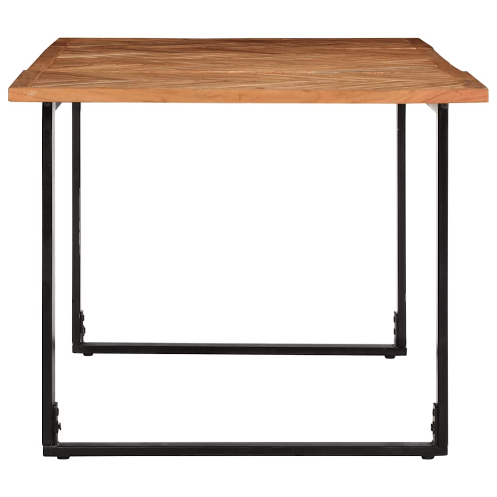 vidaXL Dining Table 180x90x75 cm Solid Wood Acacia 3