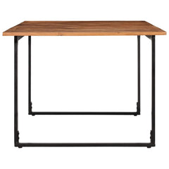 vidaXL Dining Table 200x100x75 cm Solid Wood Acacia 3