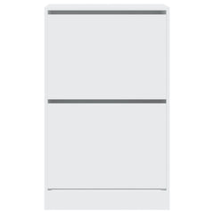 vidaXL Shoe Cabinet White 60x34x96.5 cm Engineered Wood 5