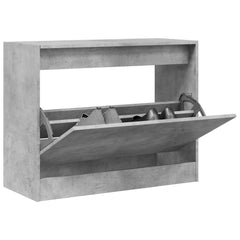 vidaXL Shoe Cabinet with 4 Flip-Drawers 80x34x187.5 cm
