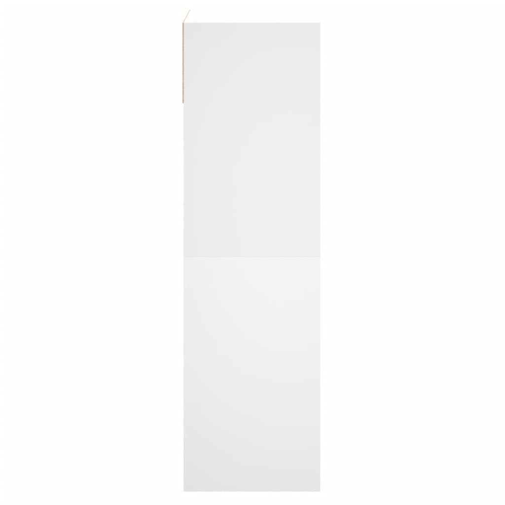 vidaXL Shoe Cabinet White 60x34x116 cm Engineered Wood 6
