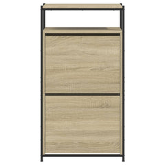vidaXL Shoe Cabinet Sonoma Oak N/A 5