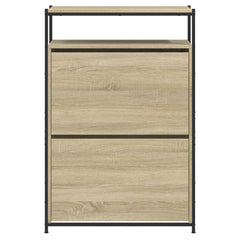 vidaXL Shoe Cabinet Sonoma Oak 0 5