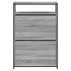 vidaXL Shoe Cabinet Grey Sonoma 5