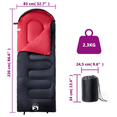 vidaXL Sleeping Bag for Adults Camping 3-4 Seasons 5